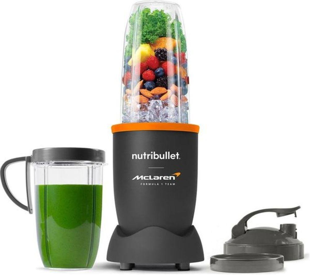 NUTRIBULLET McLaren Mastercard F1 Team 900 Series 6-piece Blender Kit - Grey
