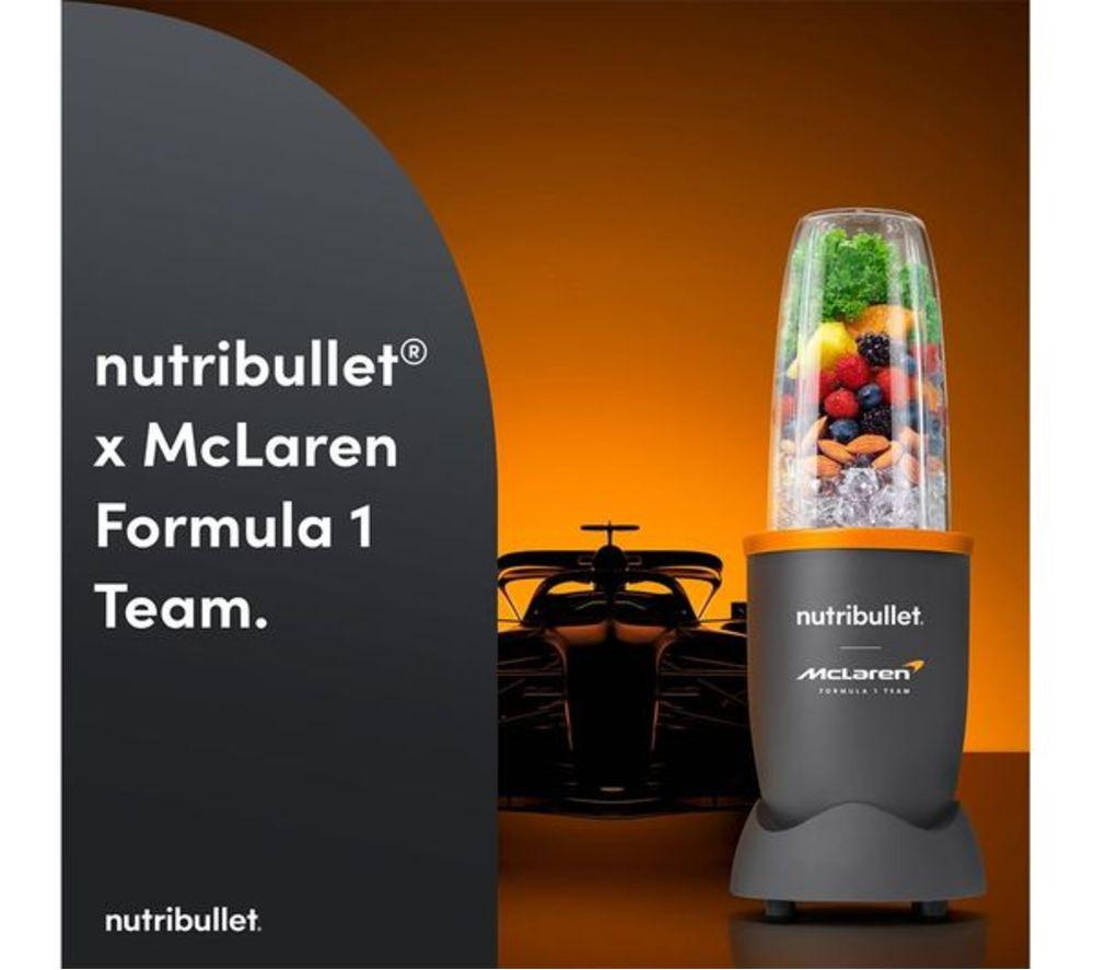 NUTRIBULLET McLaren Mastercard F1 Team 900 Series 6-piece Blender Kit - Grey image number 5 of 10