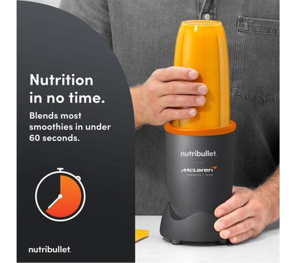 NUTRIBULLET McLaren Mastercard F1 Team 900 Series 6-piece Blender Kit - Grey image number 8 of 10