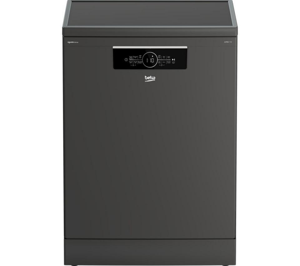 BEKO Pro PowerIntense BDFN36550PFG Full-size WiFi-enabled Dishwasher - Graphite