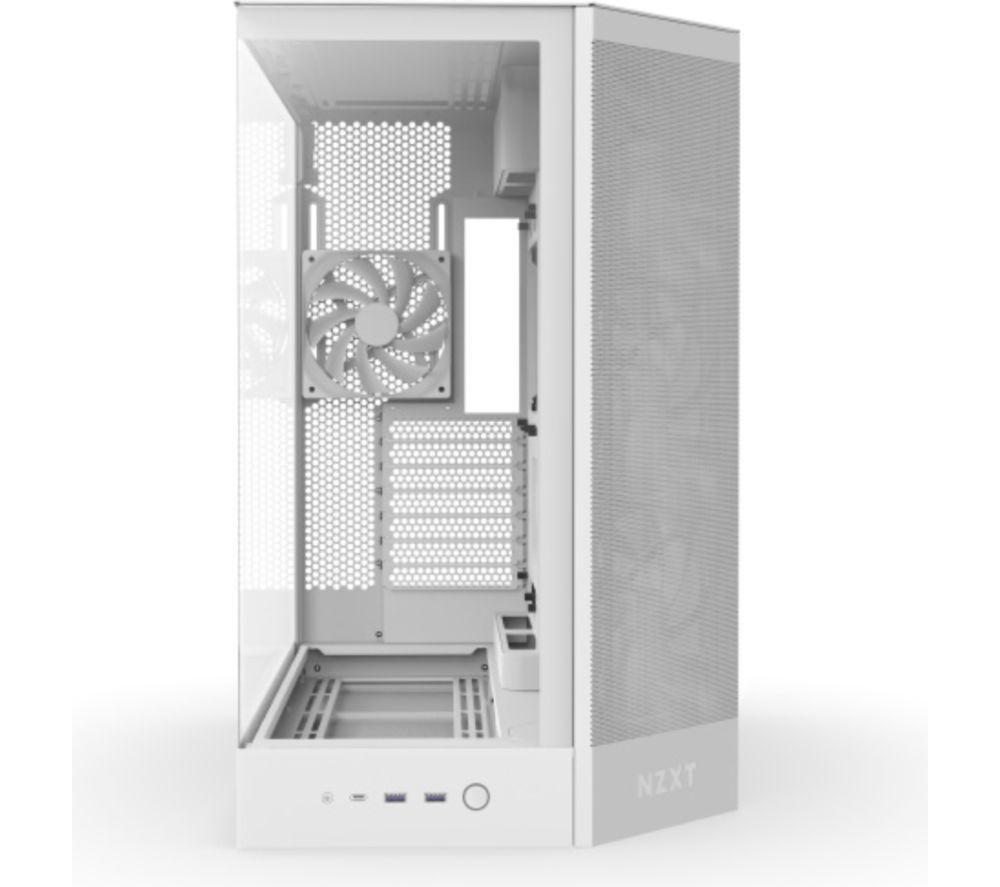 NZXT H9 FLOW ATX Mid-Tower PC Case - White image number 4 of 4