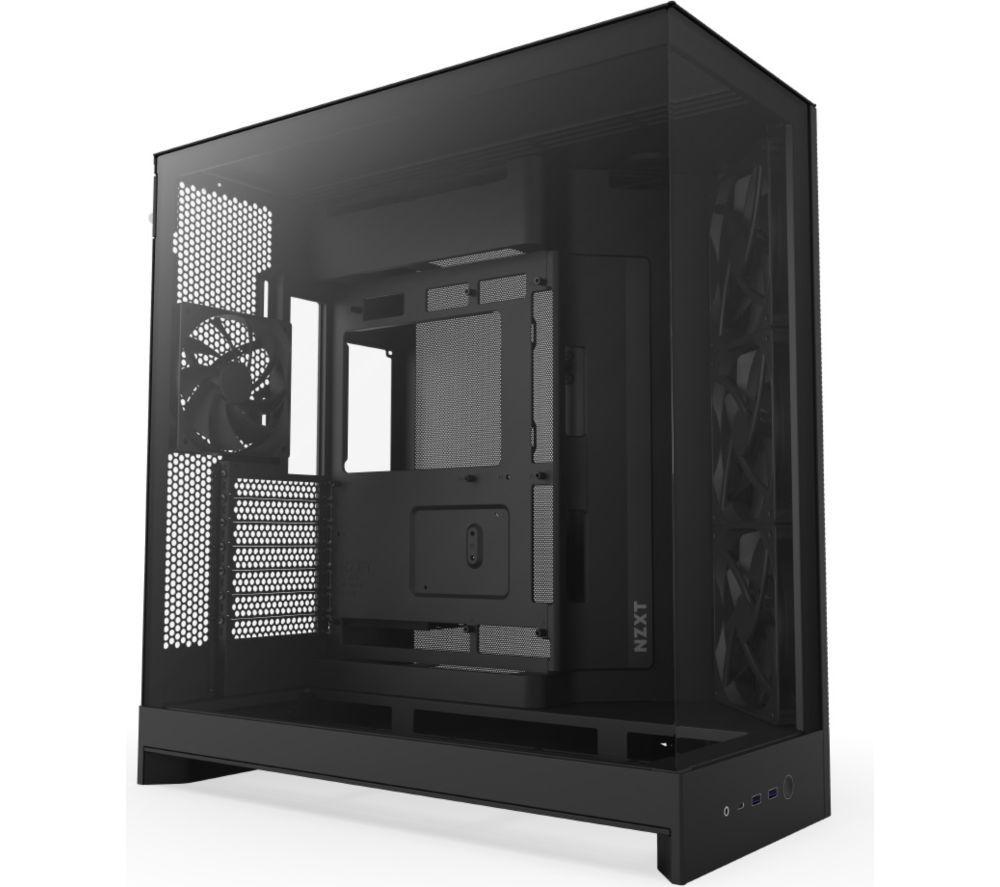 NZXT H9 FLOW ATX Mid-Tower PC Case - Black image number 3 of 4