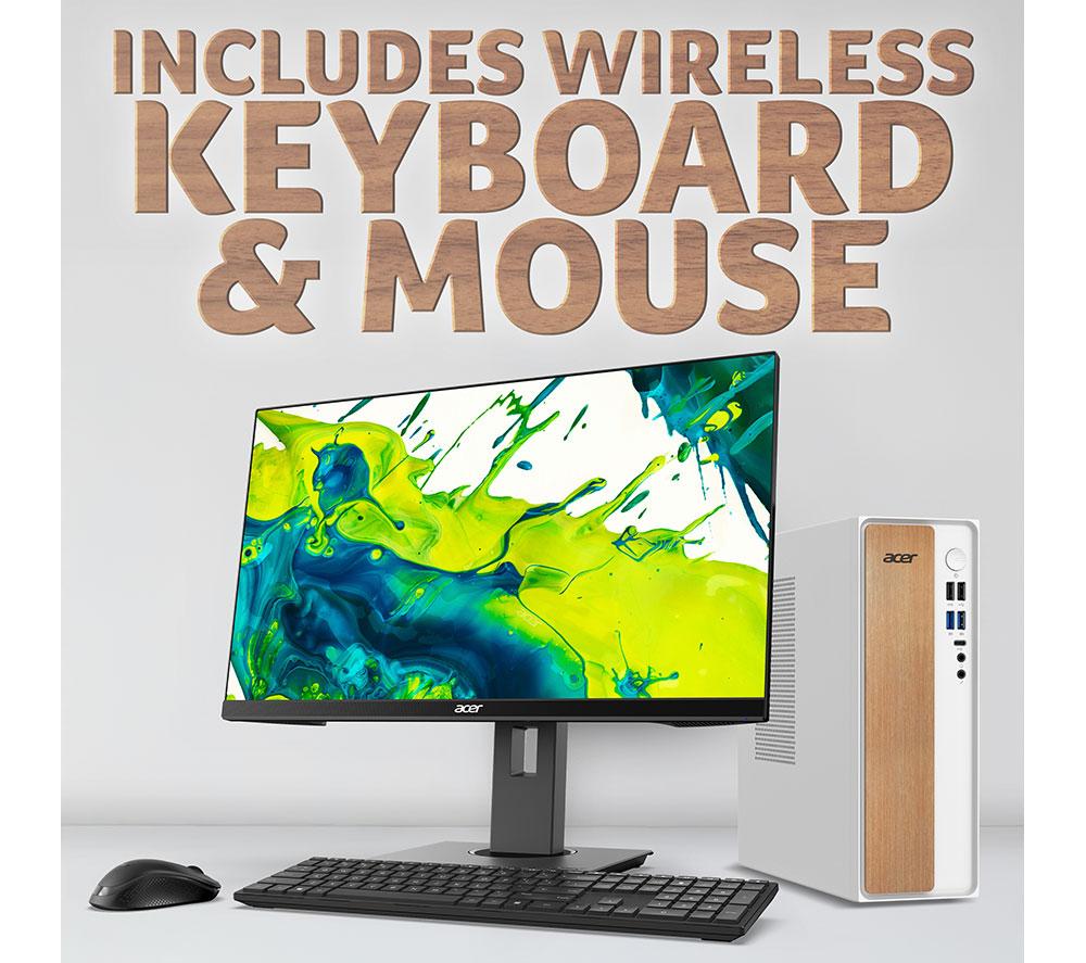 ACER Aspire XC-101 Desktop PC - Intel&reg; Core&trade; i5, 512 GB SSD, White image number 5 of 7