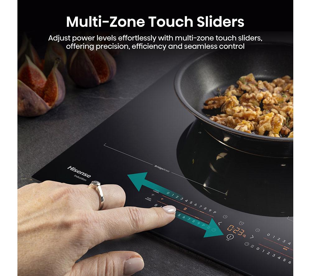 HISENSE Hi6 HI6442BSCWF 60 cm Electric Induction Hob - Black image number 3 of 24