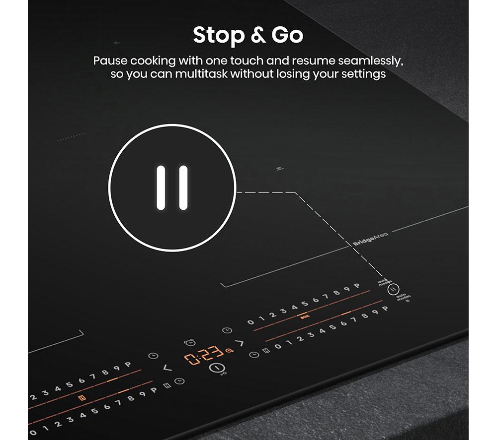 HISENSE Hi6 HI6442BSCWF 60 cm Electric Induction Hob - Black image number 10 of 24
