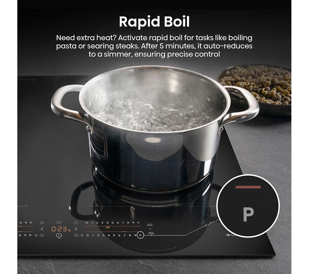 HISENSE Hi6 HI6442BSCWF 60 cm Electric Induction Hob - Black image number 11 of 24