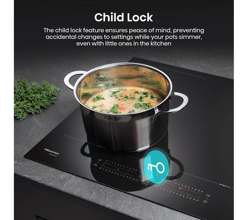 HISENSE Hi6 HI6442BSCWF 60 cm Electric Induction Hob - Black image number 20 of 24