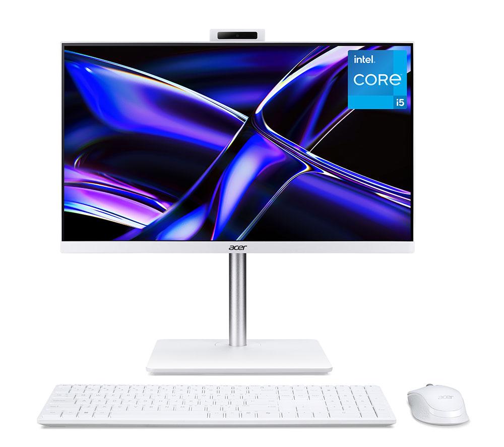 ACER Aspire C24-A 23.8" All-in-One PC - Intel Core i5, 512 GB SSD, White
