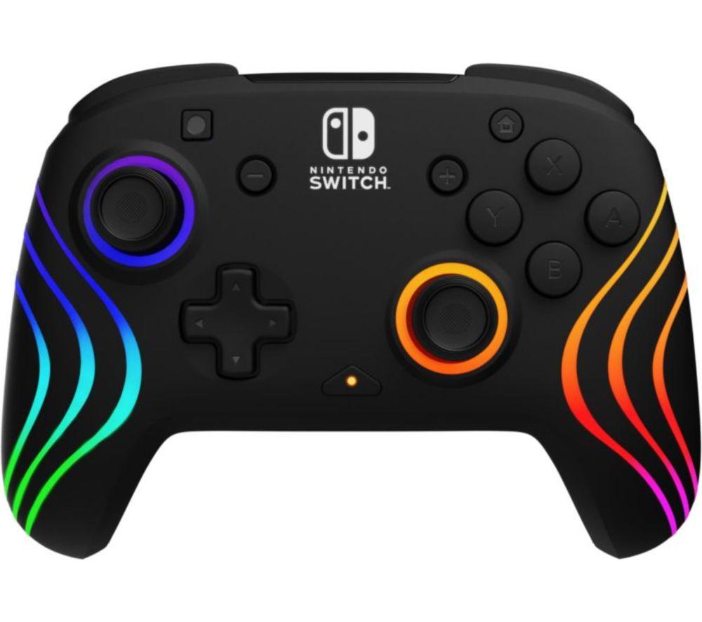 PDP Afterglow Wave Wireless Controller for Nintendo Switch - Black