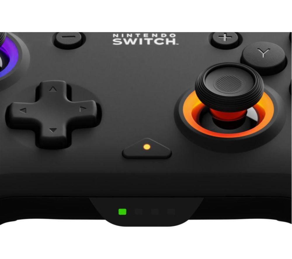 PDP Afterglow Wave Wireless Controller for Nintendo Switch - Black image number 13 of 15