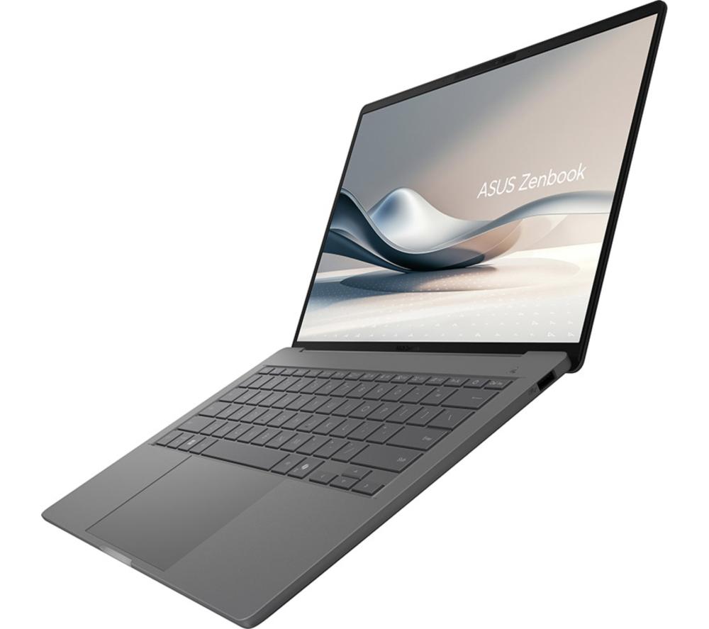 ASUS Zenbook A14 UX3407QA 14" Laptop, Copilot+ PC &ndash; Snapdragon X Plus, 1 TB SSD, Iceland Grey image number 6 of 14