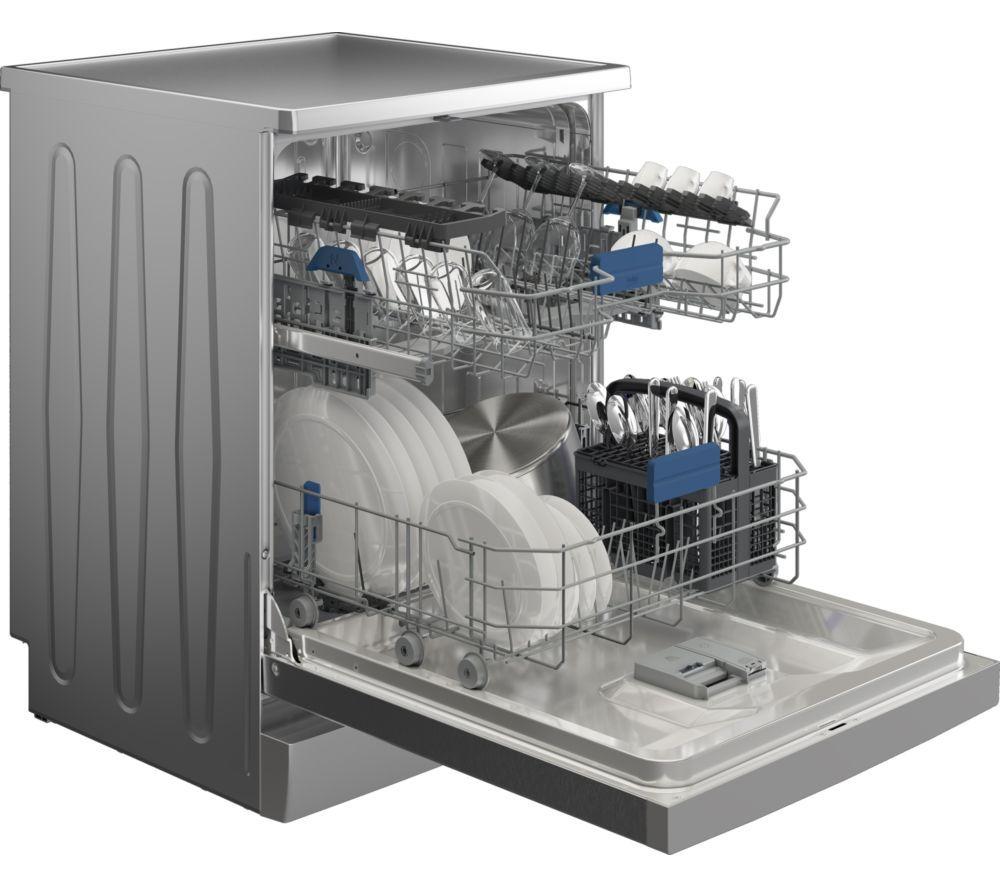 BEKO BDFN26442X Full-size Dishwasher - Stainless Steel image number 2 of 4