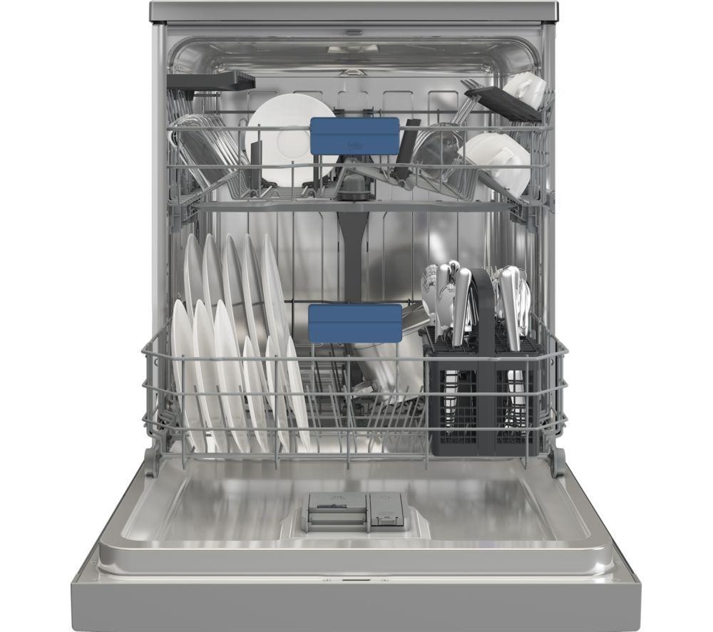 BEKO BDFN26442X Full-size Dishwasher - Stainless Steel image number 3 of 4