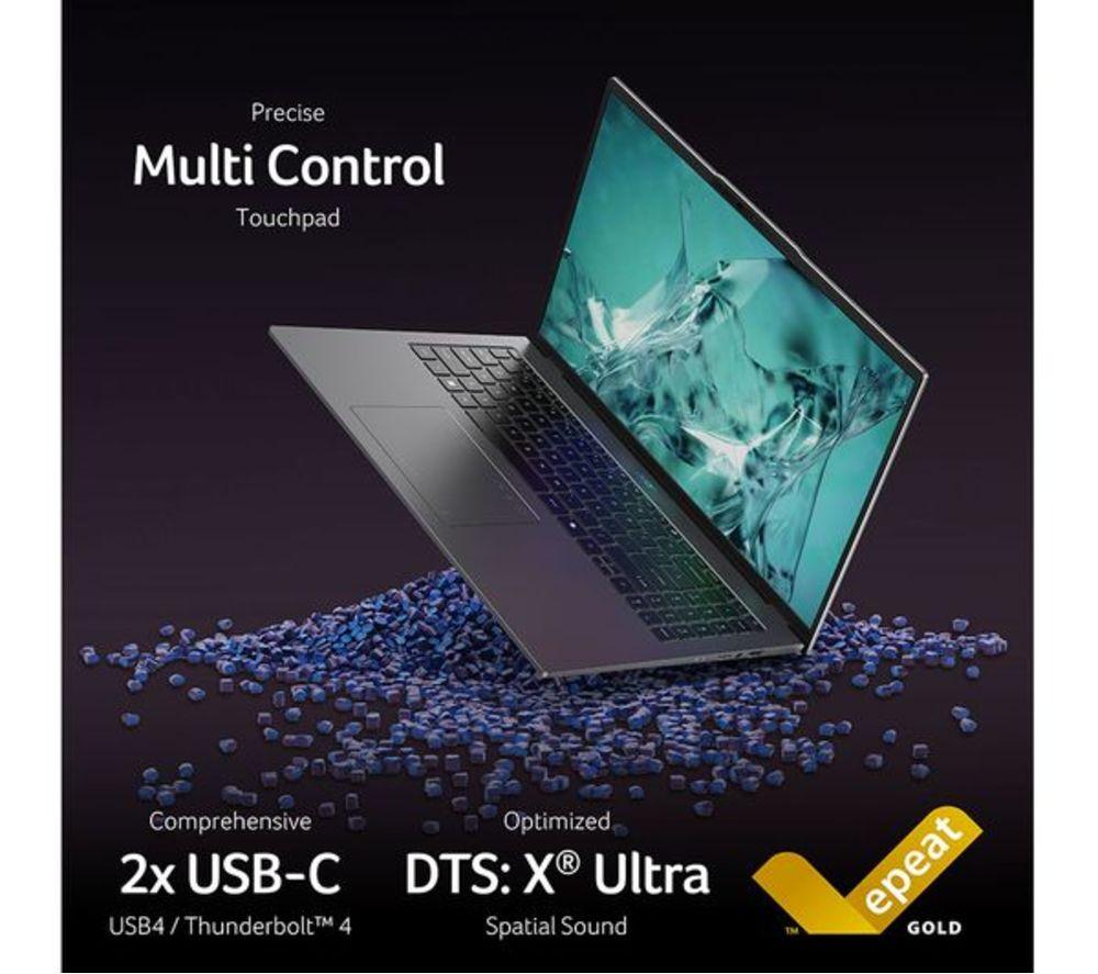 ACER Swift Go 16 OLED 16" Refurbished Laptop - Intel&reg; Core&trade; Ultra 5, 512 GB SSD, Grey (Very Good Condition) image number 7 of 7