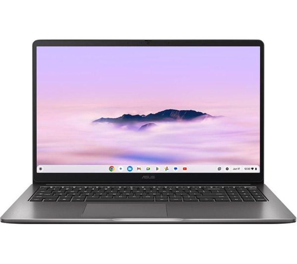 Asus Cx15 15.6" Refurbished Chromebook - Intel®Celeron, 64 Gb Emmc, Grey (Excellent Condition), Silver/Grey