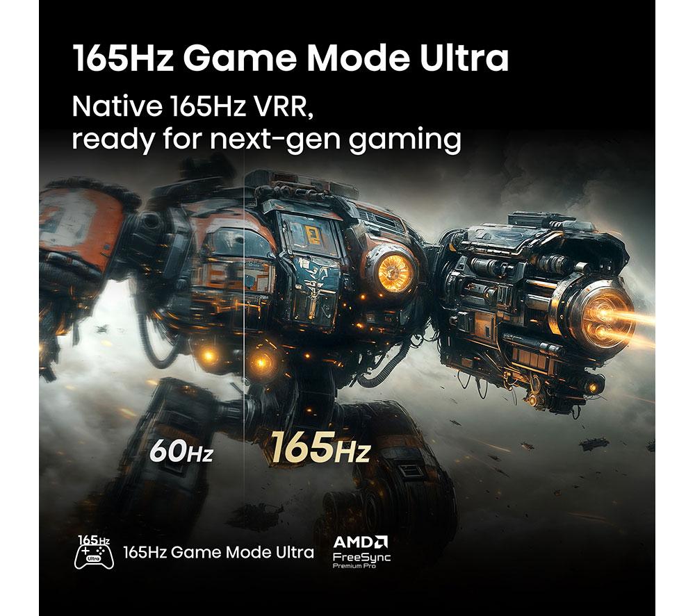 HISENSE U8Q 85" Mini LED 4K 165Hz Smart AI TV with Freely - 85U8QTUK image number 6 of 16