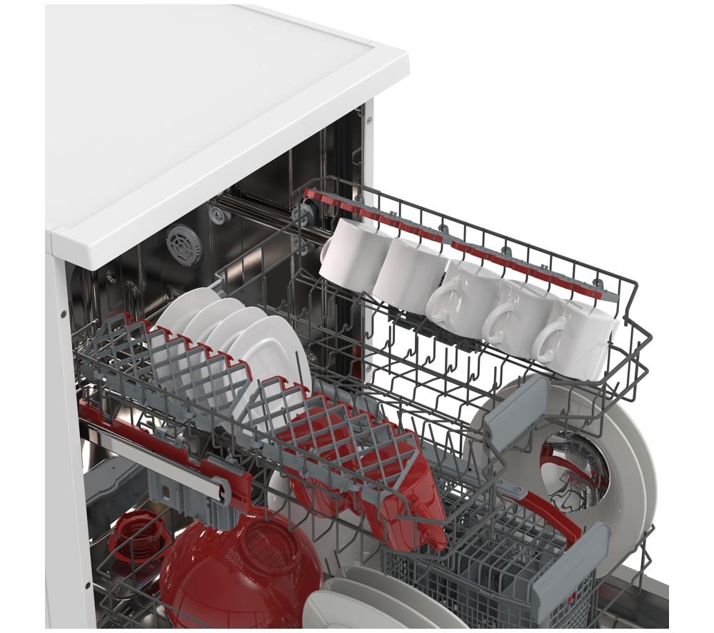 SHARP QW-NA1FF47D3W2-EN Full-size Dishwasher - White image number 13 of 13