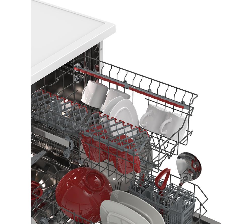 SHARP QW-NS1EF49E0W-EN Slimline Dishwasher - White image number 11 of 11