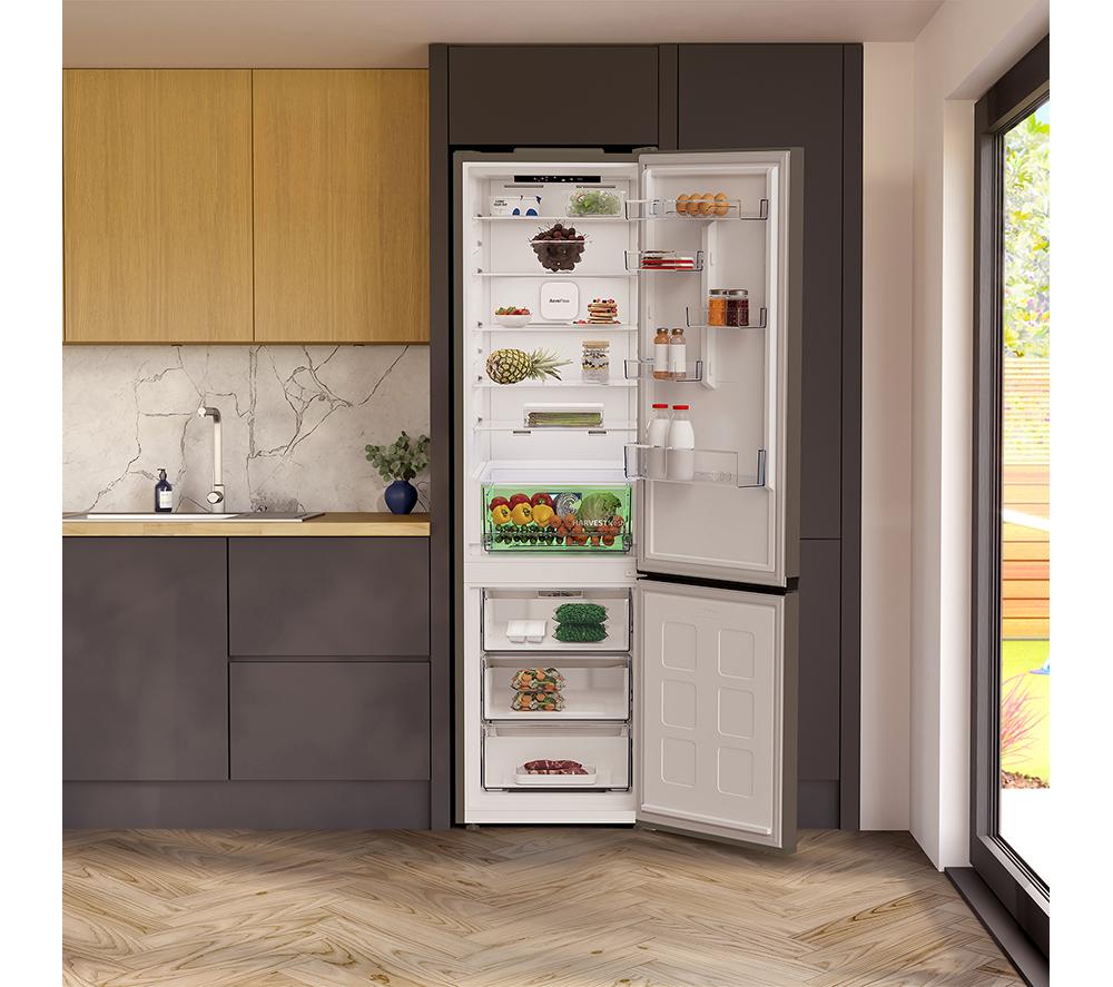 BEKO Pro HarvestFresh AeroFlow CNA5603VG 70/30 Fridge Freezer - Graphite image number 5 of 11