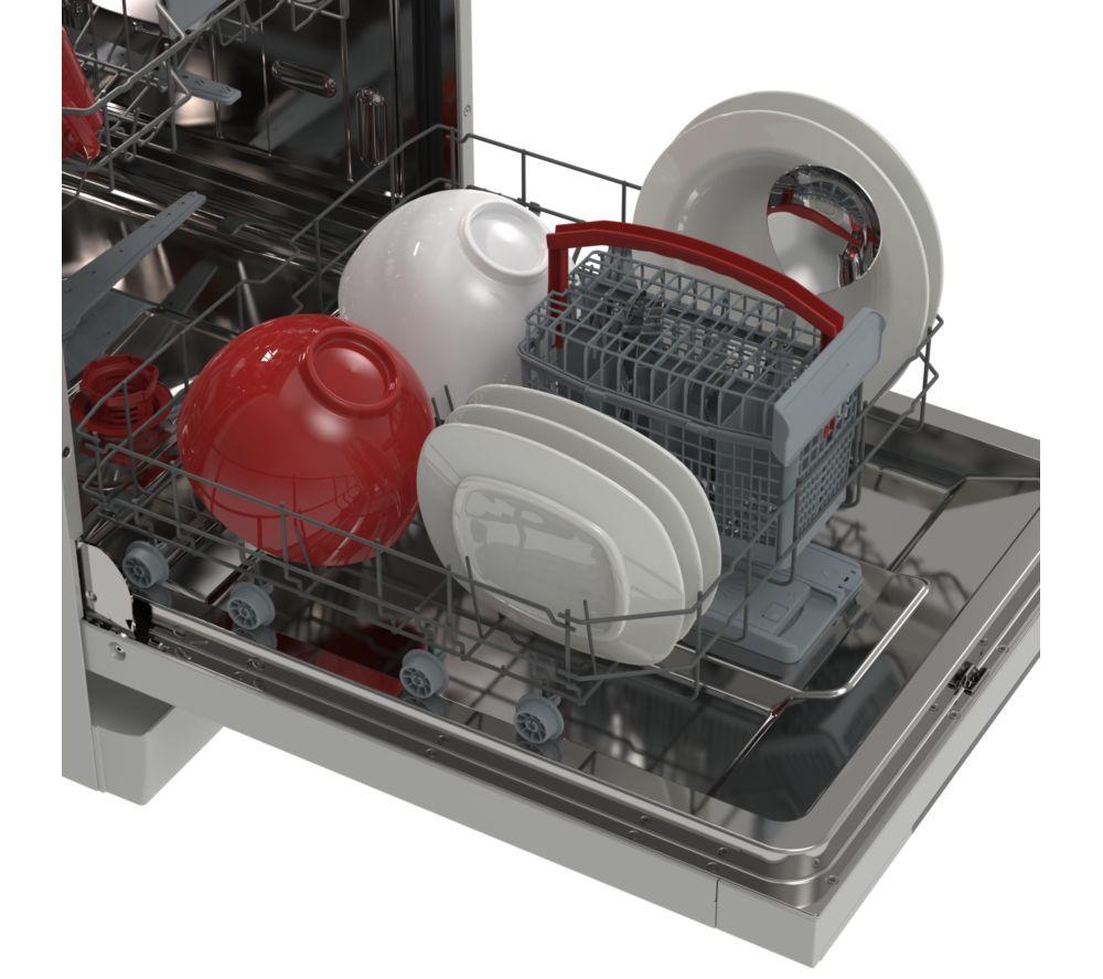 SHARP QW-NA1FF47D3S2-EN Full-size Dishwasher - Dark Silver image number 9 of 10