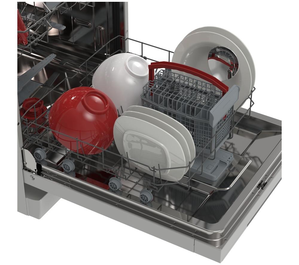 SHARP QW-NA1FF47D3S2-EN Full-size Dishwasher - Dark Silver image number 12 of 12