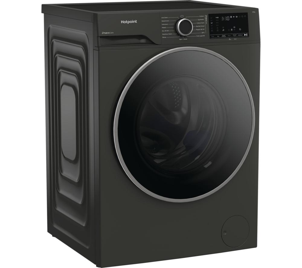 HOTPOINT FabricCare HBCA 103G CARE UK 10 kg 1400 Spin Washing Machine - Manhattan Grey image number 2 of 14