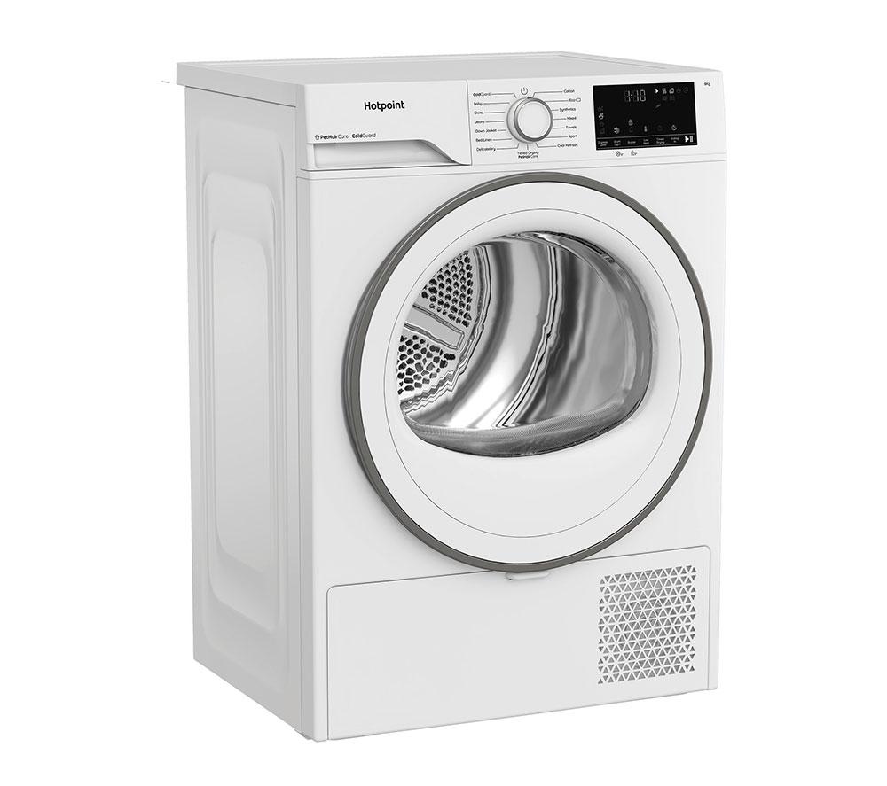 HOTPOINT PetHairCare C HSD 82M WW UK 8 kg Heat Pump Tumble Dryer - White image number 2 of 11