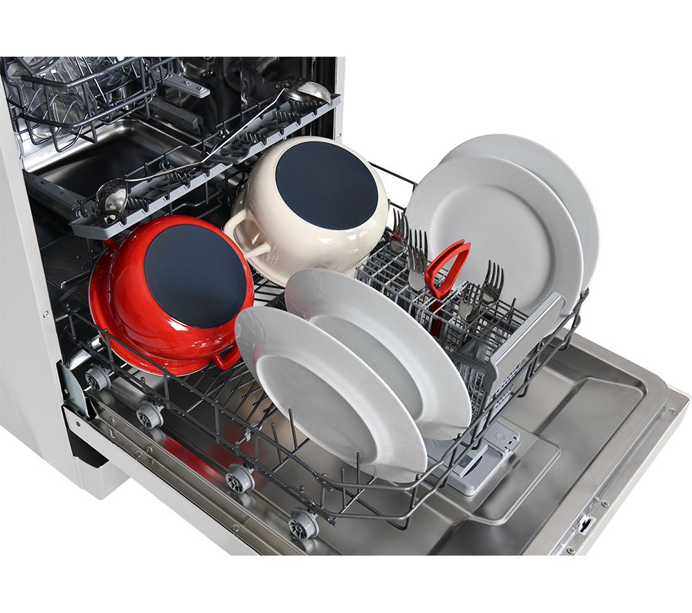 SHARP QW-NA1FF45D6W-EN Full-size Dishwasher - White image number 14 of 15