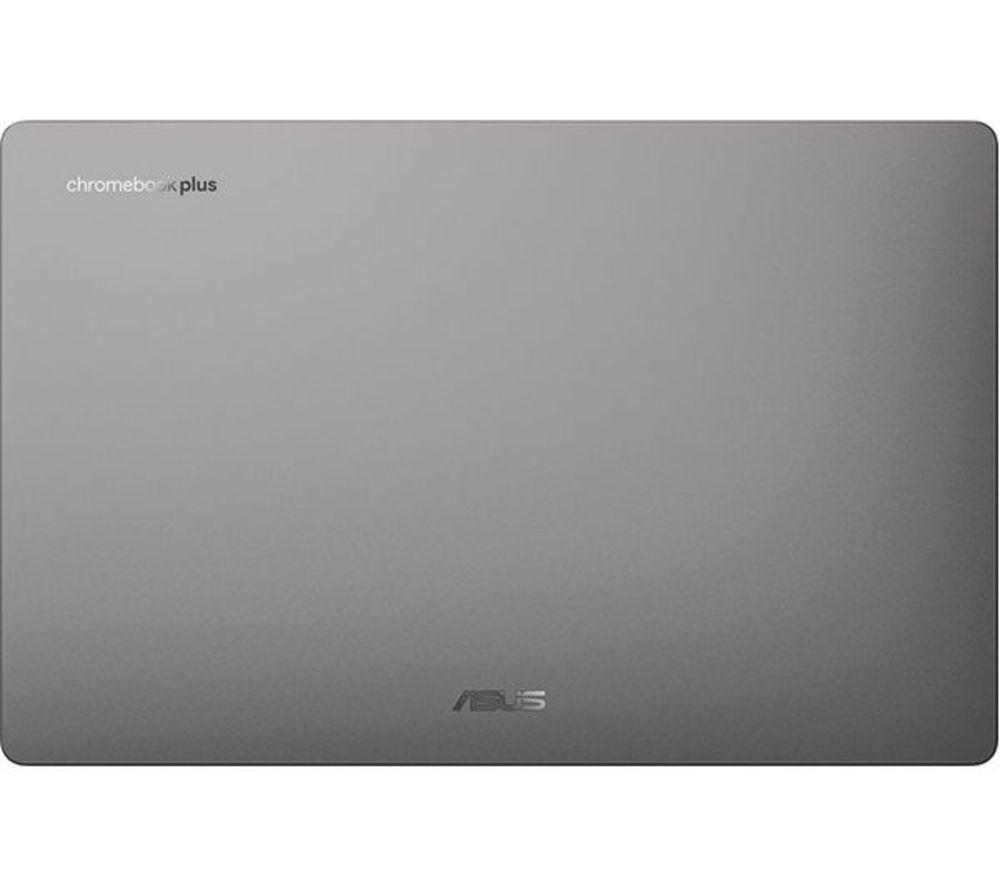 ASUS CX15 15.6" Refurbished Chromebook Plus - Intel&reg; Core&trade; 3, 128 GB eMMC, Grey (Very Good Condition) image number 2 of 19