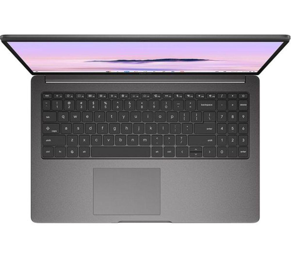 ASUS CX15 15.6" Refurbished Chromebook Plus - Intel&reg; Core&trade; 3, 128 GB eMMC, Grey (Very Good Condition) image number 3 of 19