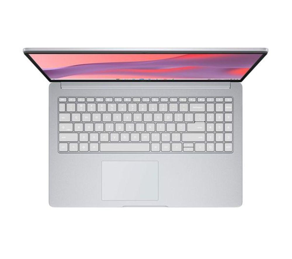 ASUS CX15 15.6" Refurbished Chromebook Plus - Intel&reg; Core&trade; 3, 128 GB eMMC, Grey (Very Good Condition) image number 8 of 19