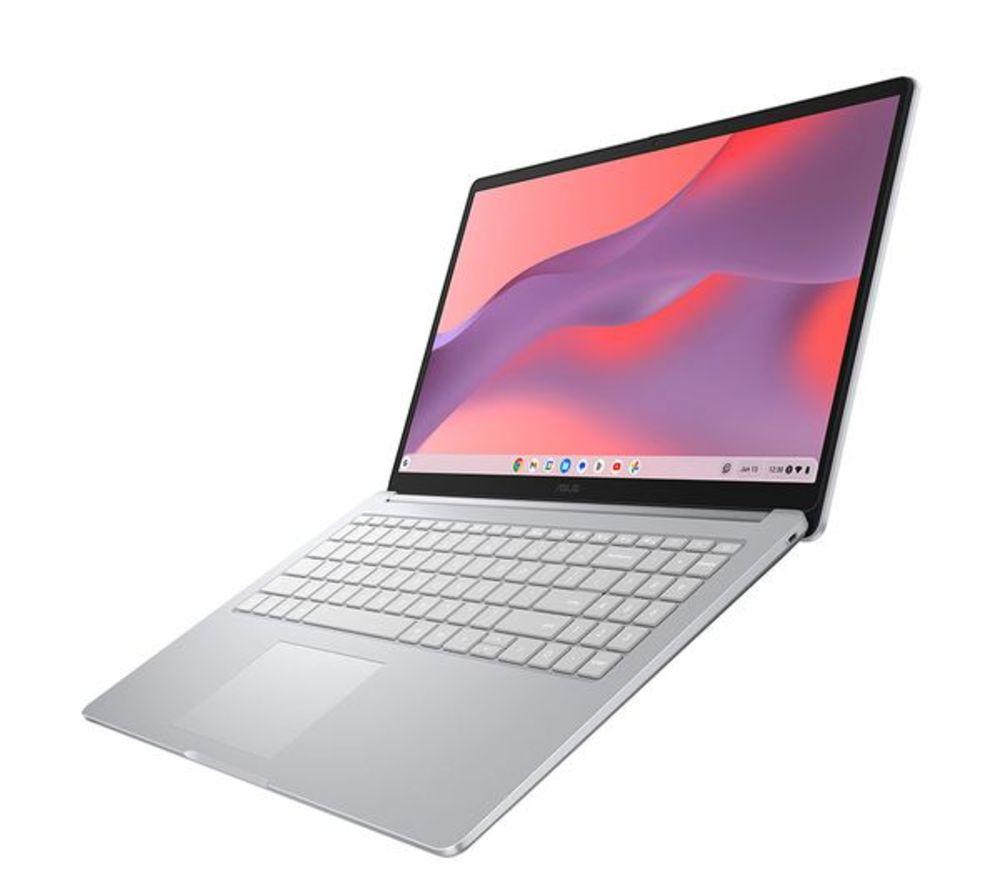 ASUS CX15 15.6" Refurbished Chromebook Plus - Intel&reg; Core&trade; 3, 128 GB eMMC, Grey (Very Good Condition) image number 9 of 19
