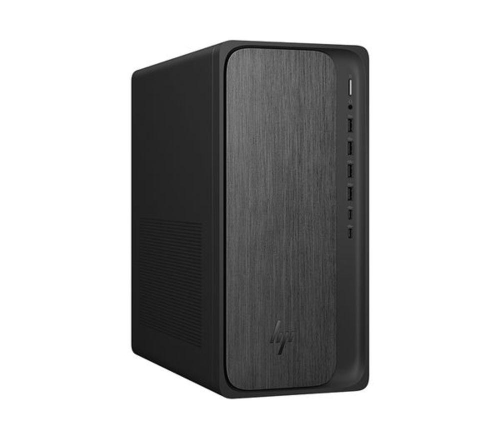 HP OmniDesk M02-0000na Refurbished Desktop PC - AMD Ryzen 5, 512 GB SSD, Grey Wood (Very Good Condition) image number 14 of 18