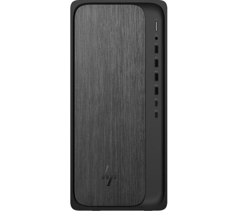 HP OmniDesk M02-0000na Refurbished Desktop PC - AMD Ryzen 5, 512 GB SSD, Grey Wood (Very Good Condition) image number 18 of 18