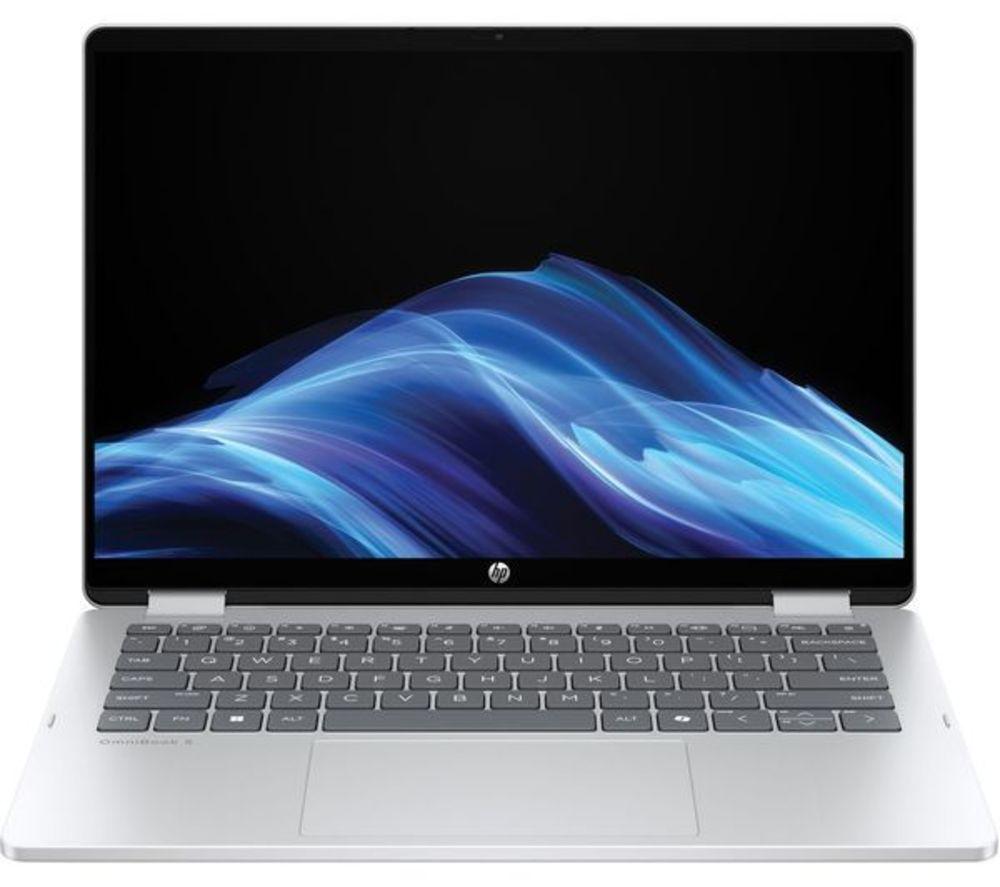HP OmniBook 5 14" 2 in 1 Refurbished Laptop - Intel&reg; Core&trade; i5, 512 GB SSD, Silver (Very Good Condition) image number 2 of 22
