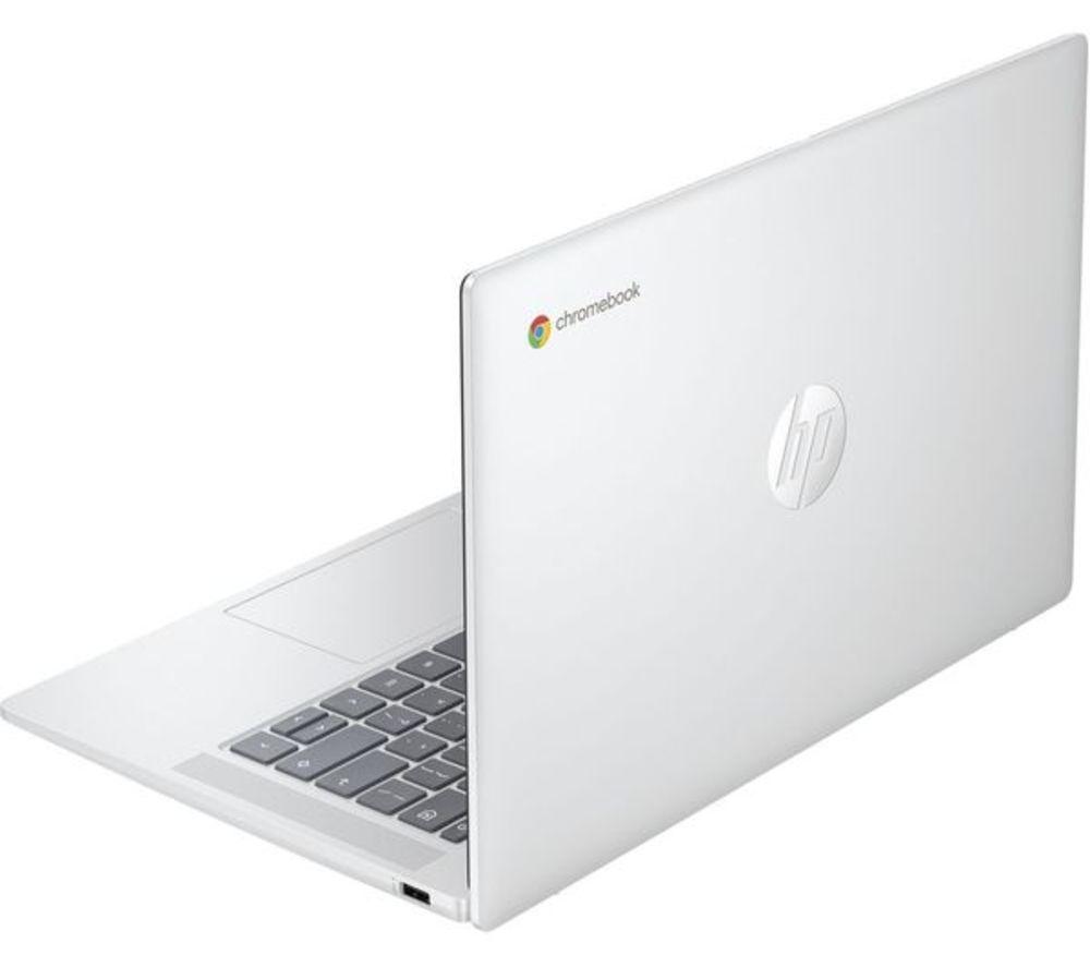 HP 14a-nf0501sa 14" Refurbished Chromebook - Intel&reg; N100, 128 GB UFS, Silver (Very Good Condition) image number 3 of 18