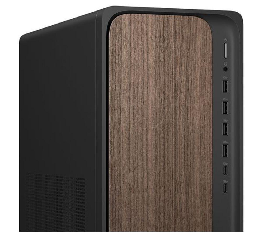 HP OmniDesk M03-0000na AI Refurbished Desktop PC - Intel&reg; Core&trade; Ultra 7, 1 TB SSD, Dark Wood (Very Good Condition) image number 14 of 19