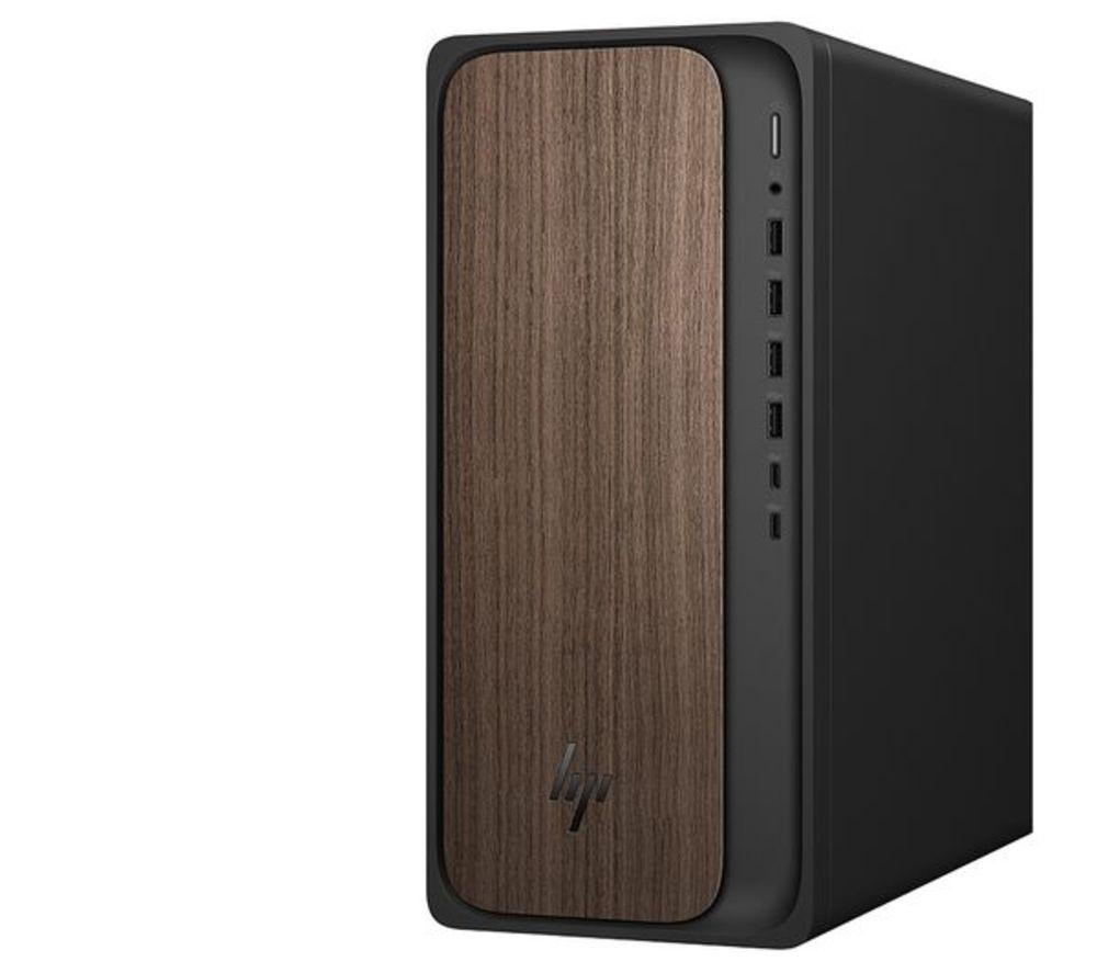 HP OmniDesk M03-0000na AI Refurbished Desktop PC - Intel&reg; Core&trade; Ultra 7, 1 TB SSD, Dark Wood (Very Good Condition) image number 15 of 19
