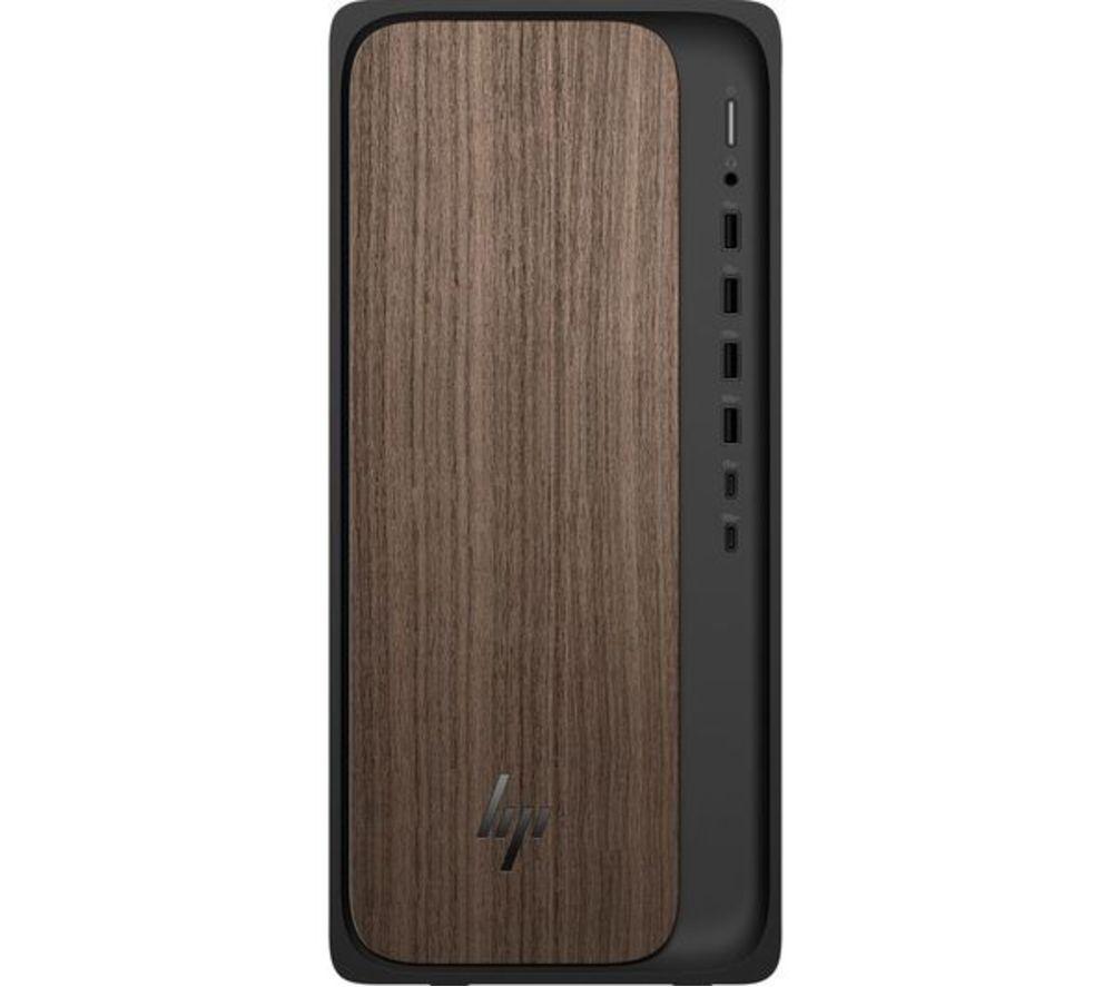 HP OmniDesk M03-0000na AI Refurbished Desktop PC - Intel&reg; Core&trade; Ultra 7, 1 TB SSD, Dark Wood (Very Good Condition) image number 19 of 19
