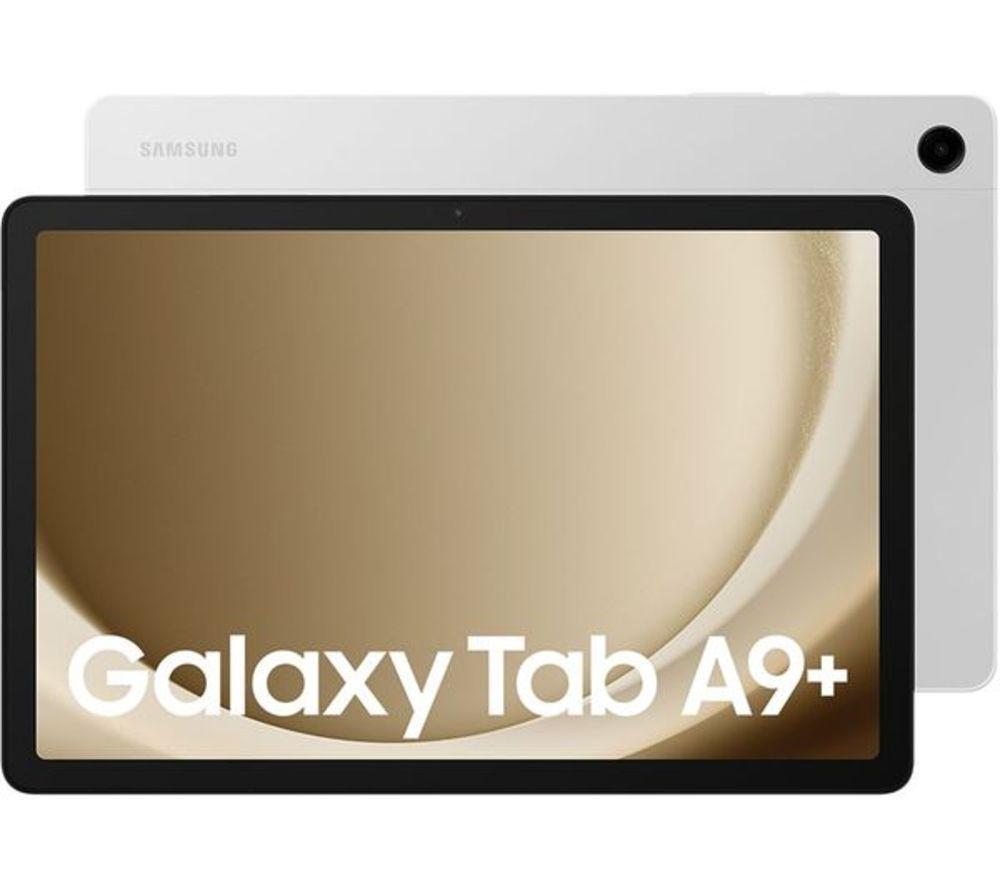 SAMSUNG Galaxy Tab A9+ 11" Tablet - 128 GB, Silver