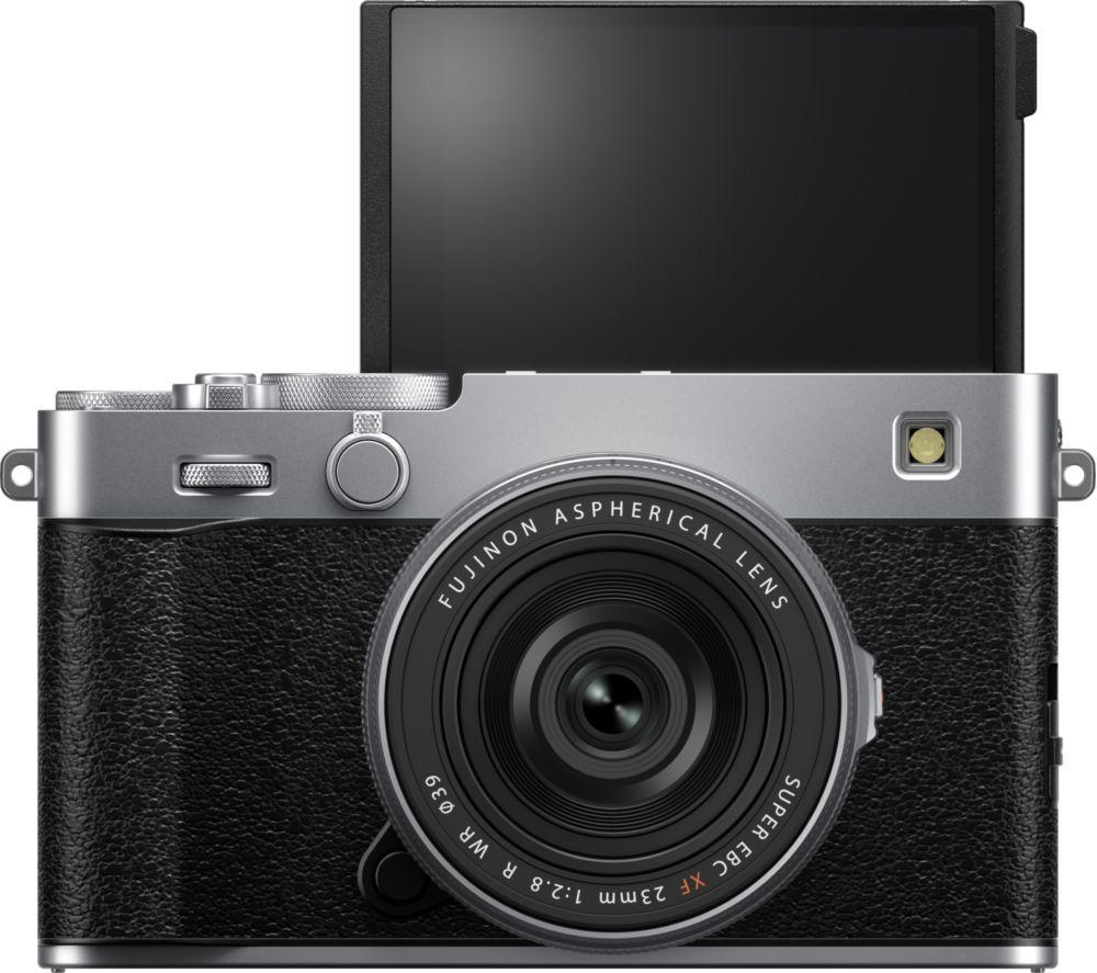 FUJIFILM X-E5 Mirrorless Camera with FUJINON XF 23 mm f/2.8 R WR Lens - Silver image number 7 of 8