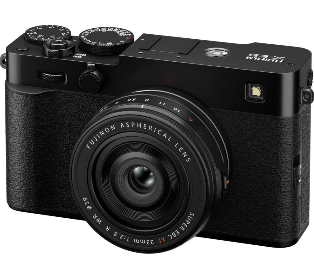 Fujifilm X-E5 Mirrorless Camera With Fujinon Xf 23 Mm F/2.8 R Wr Lens - Black, Black