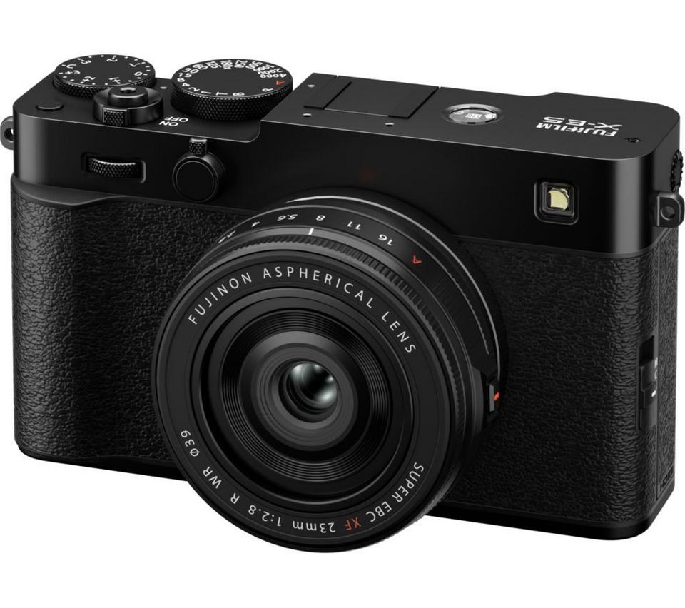 FUJIFILM X-E5 Mirrorless Camera with FUJINON XF 23 mm f/2.8 R WR Lens - Black
