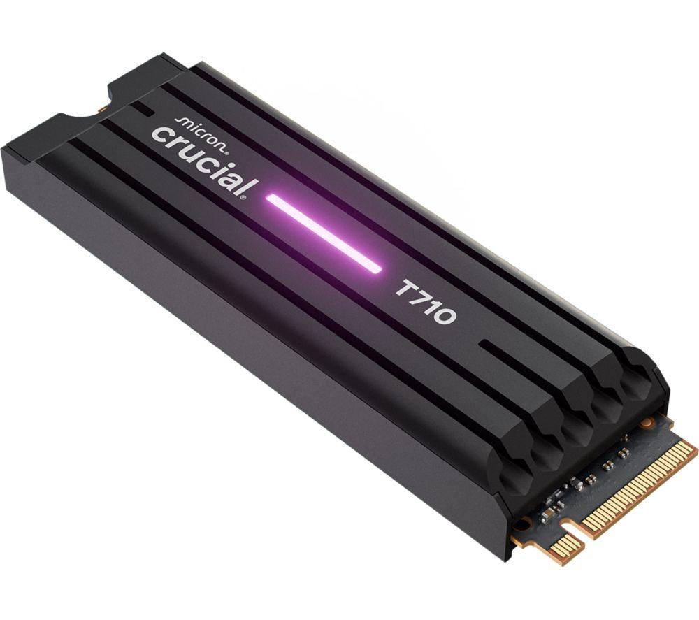 CRUCIAL T710 M.2 Internal SSD with Heatsink - 2 TB