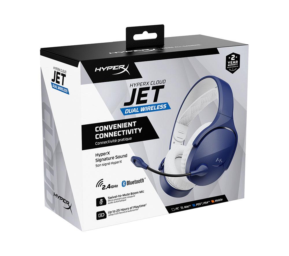 HYPERX Cloud Jet Wireless Gaming Headset - Light Blue image number 9 of 9