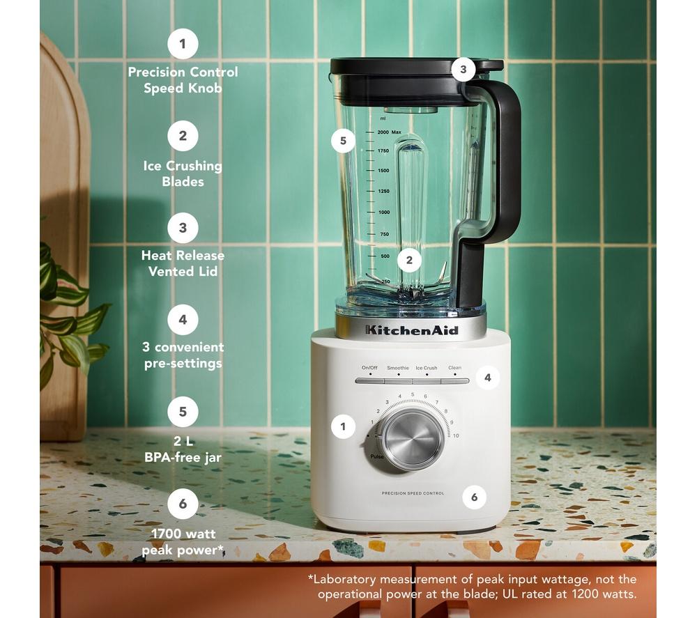 KITCHENAID Pure Power Blender - Porcelain White image number 16 of 19