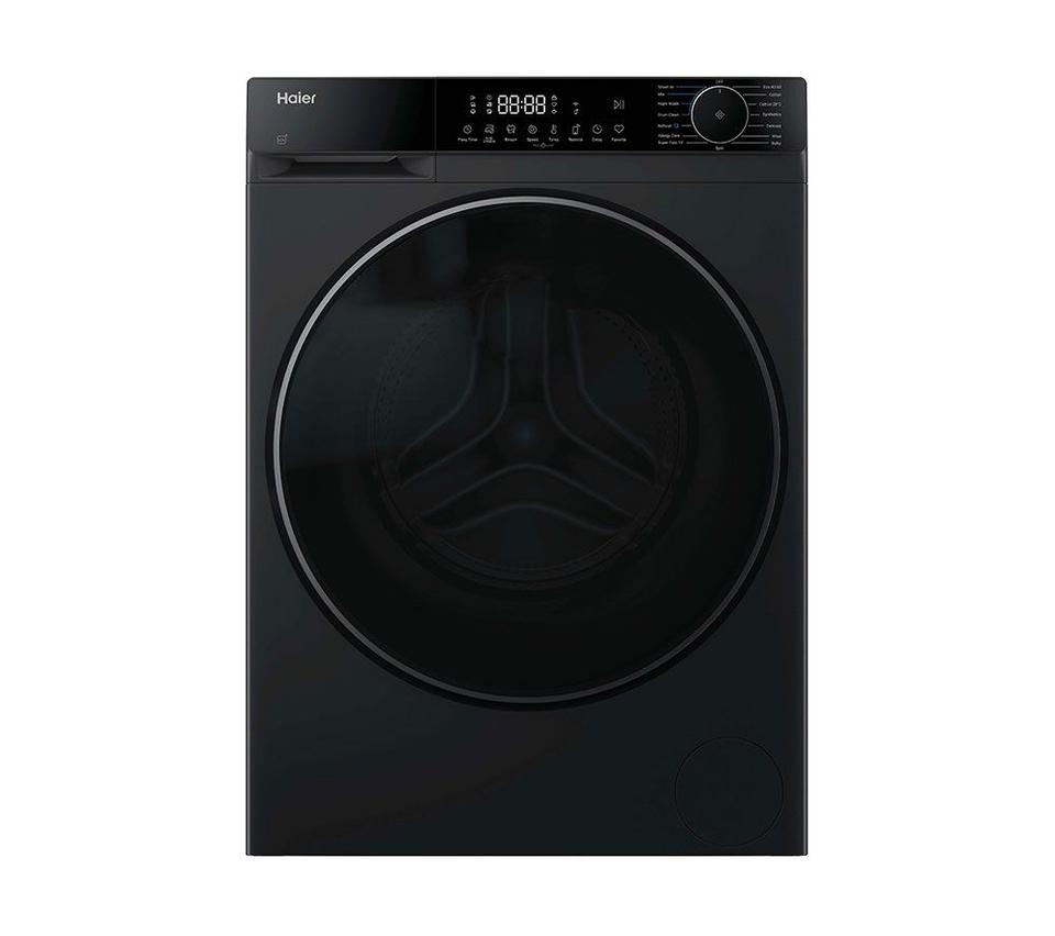 HAIER HAIER X5 Plus HW100BP14357BU1 WiFi-enabled 10 kg 1400 Spin Washing Machine - Black Steel