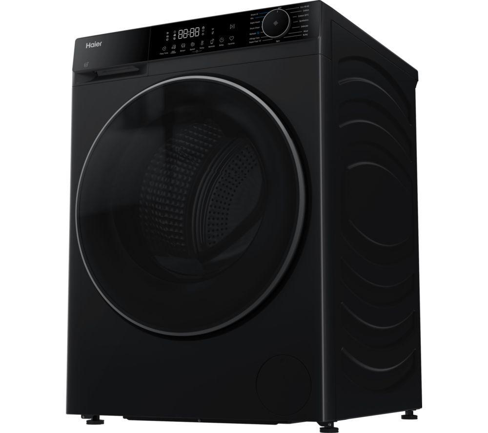 HAIER X Series 5 HW100-B14357BUUK WiFi-enabled 10 kg 1400 Spin Washing Machine - Black image number 3 of 17