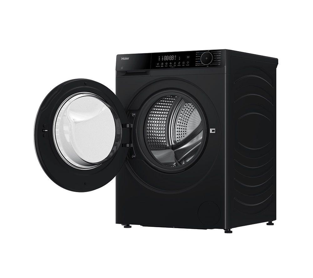 HAIER X Series 5 HW100-B14357BUUK WiFi-enabled 10 kg 1400 Spin Washing Machine - Black image number 5 of 17