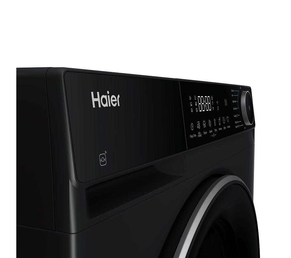 HAIER X Series 5 HW100-B14357BUUK WiFi-enabled 10 kg 1400 Spin Washing Machine - Black image number 15 of 17